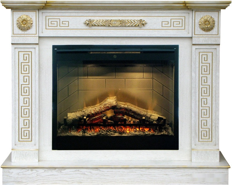 Камин Smolcom Bristol Bar MB/JUP (белый дуб, патина золото) Камин Smolcom Bristol Bar MB/JUP (белый дуб, патина золото)