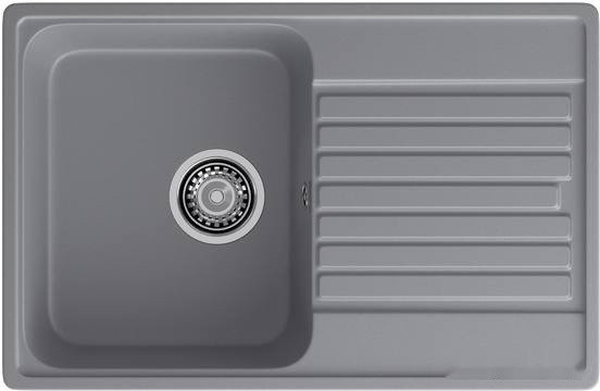 Кухонная мойка GranFest QUARZ Z-78 (темно-серый)
