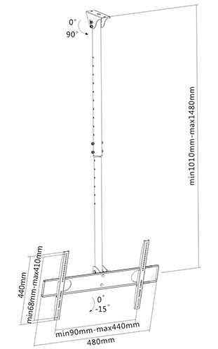 Кронштейн Arm Media LCD-1500