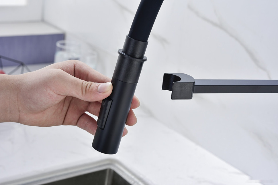 Смеситель Paulmark Halt HA214021-NI (черный/никель) Смеситель Paulmark Halt HA214021-NI (черный/никель)