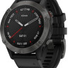 Умные часы Garmin Fenix 6 Sapphire (серый/черный)