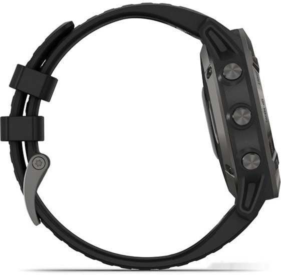 Умные часы Garmin Fenix 6 Sapphire (серый/черный)