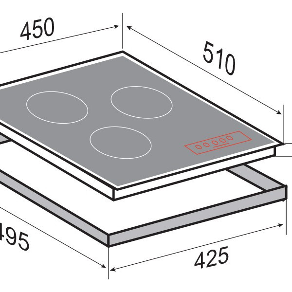 Варочная панель Zigmund & Shtain CI 33.4 B Варочная панель Zigmund & Shtain CI 33.4 B