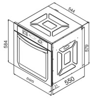 Духовой шкаф Schtoff Decor 1100