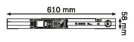 Лазерный дальномер Bosch GLM 80 + R60