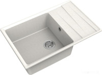 Кухонная мойка GranFest GF-LV-760L (белый)