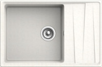 Кухонная мойка GranFest GF-LV-760L (белый)