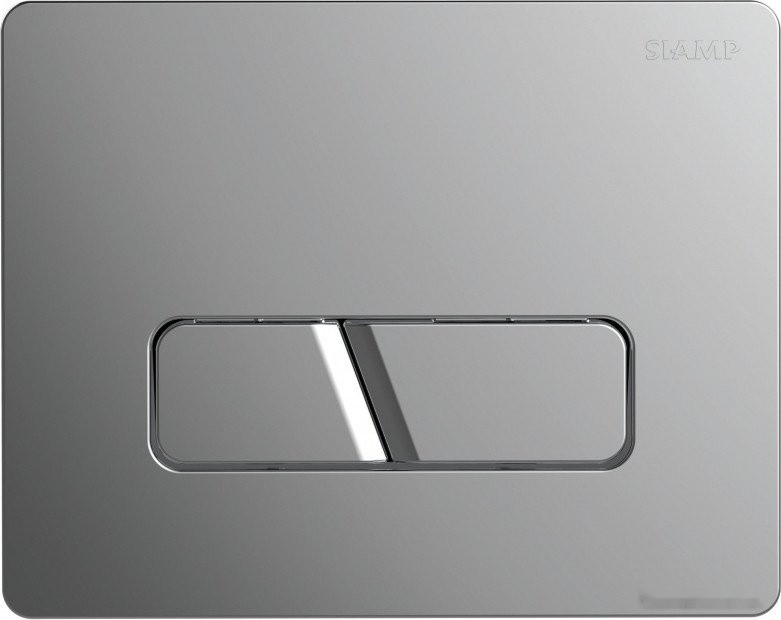 Система инсталляции SIAMP Bcu Ingenio с панелью Cut (матовый хром) Система инсталляции SIAMP Bcu Ingenio с панелью Cut (матовый хром)