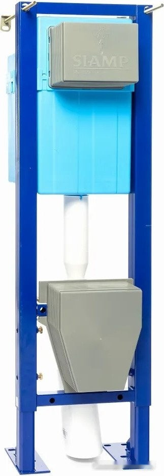 Система инсталляции SIAMP Bcu Ingenio с панелью Cut (матовый хром) Система инсталляции SIAMP Bcu Ingenio с панелью Cut (матовый хром)