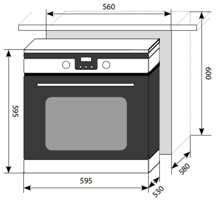 Духовой шкаф LEX EDP 092 IX Духовой шкаф LEX EDP 092 IX