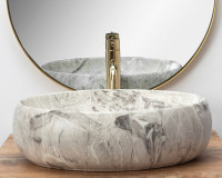 Умывальник Rea Linda камень U1020