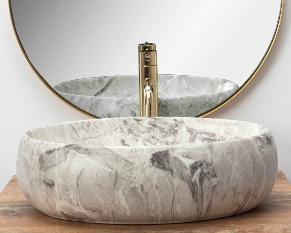 Умывальник Rea Linda камень U1020 Умывальник Rea Linda камень U1020