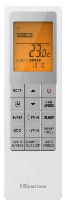 Сплит-система Hisense VIBE DC AS-18UW4RMSHB01