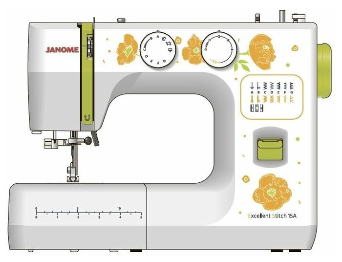 Швейная машина Janome Excellent Stitch 15A