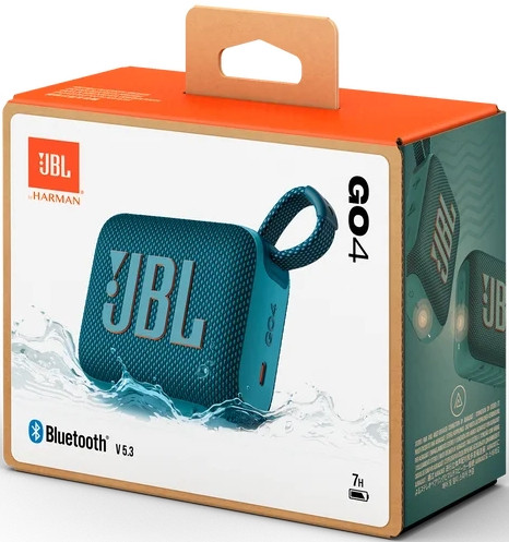 Портативная акустика JBL Go 4 (темно-синий)