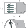 Палатка BTrace Osprey 4 Палатка BTrace Osprey 4
