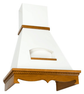 Вытяжка Elikor Бельведер 60 бежевый / дерево (650) пп