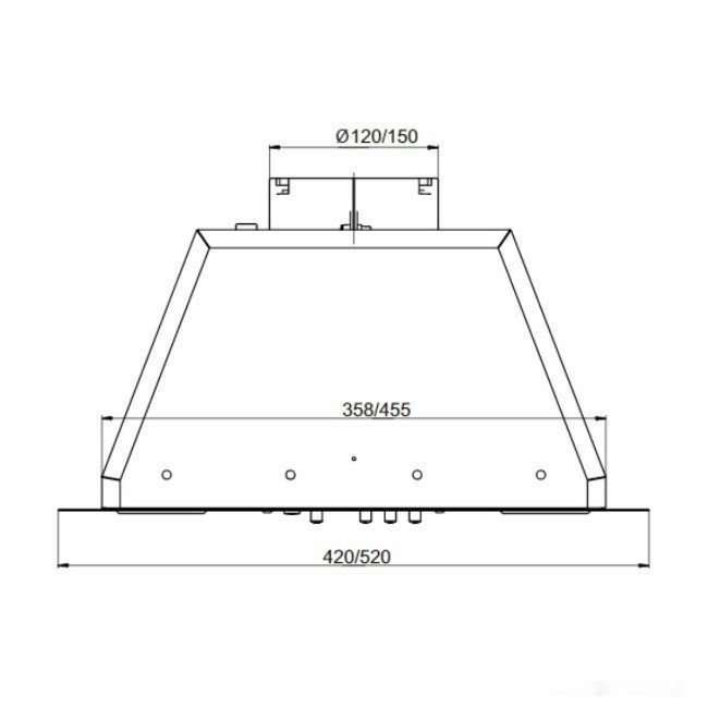 Вытяжка Elikor Box 52П-700 213858 (черный)
