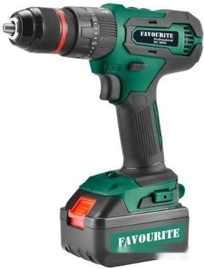 Ударная дрель-шуруповерт Favourite DC-3604 (с 2-мя АКБ, кейс)