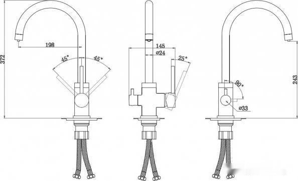 Смеситель Paulmark Essen Es213211-310 (серый)