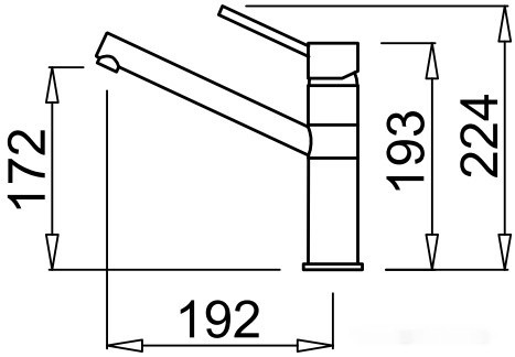 Смеситель Elleci Sava G48 Cemento
