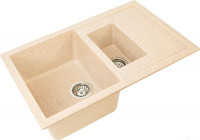 Кухонная мойка Gran-Stone GS 21 K 328 бежевая