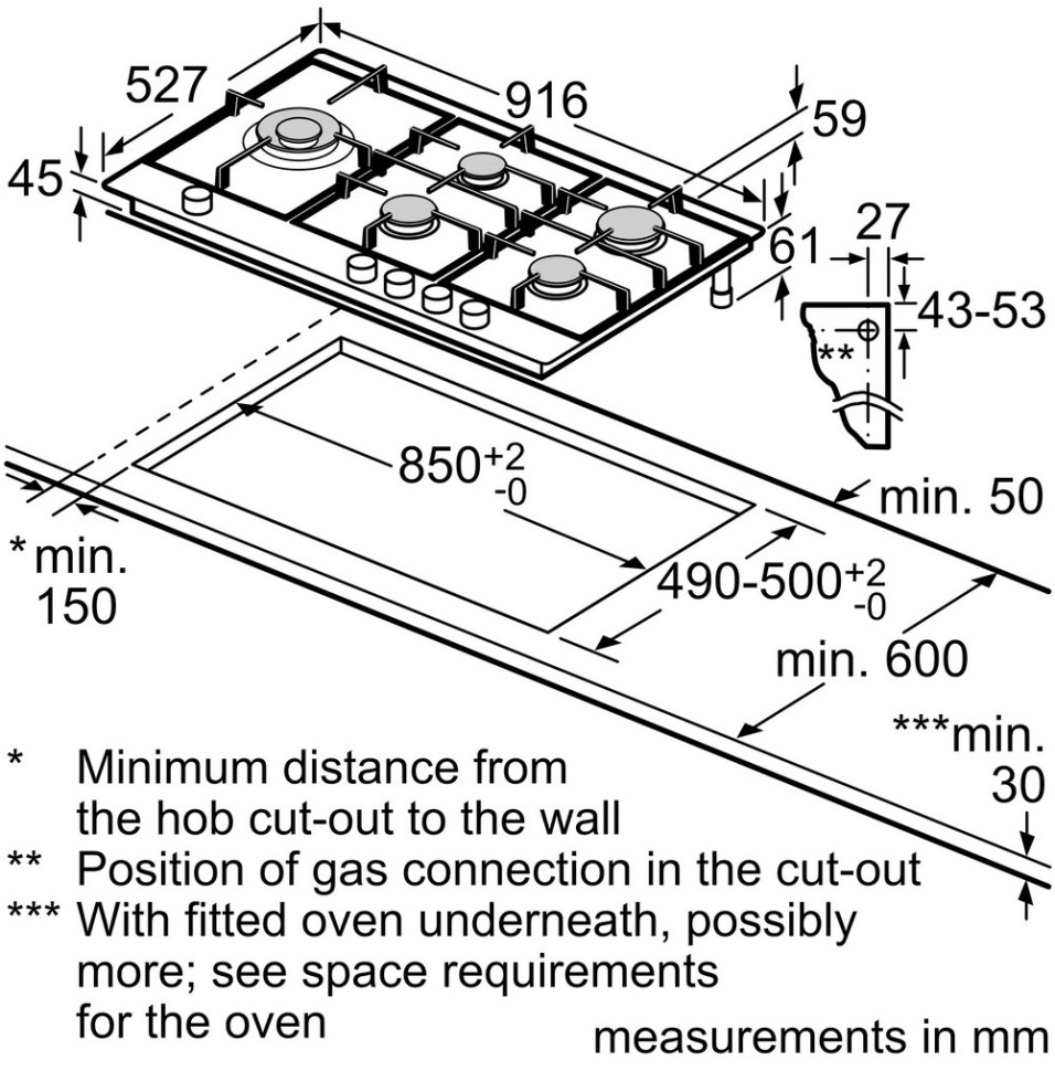 Варочная панель Bosch Serie 8 PRS9A6D70M Варочная панель Bosch Serie 8 PRS9A6D70M