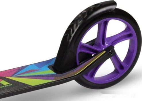 Самокат Indigo Vamos IN054 (черный/фиолетовый) Самокат Indigo Vamos IN054 (черный/фиолетовый)