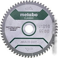 Пильный диск Metabo 628655000