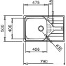 Кухонная мойка Teka Universe 50 T-XP 1B 1D MAX MCTXT Кухонная мойка Teka Universe 50 T-XP 1B 1D MAX MCTXT