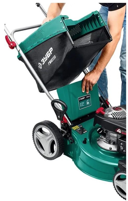 Бензиновая газонокосилка ЗУБР ГБ-460 Бензиновая газонокосилка ЗУБР ГБ-460