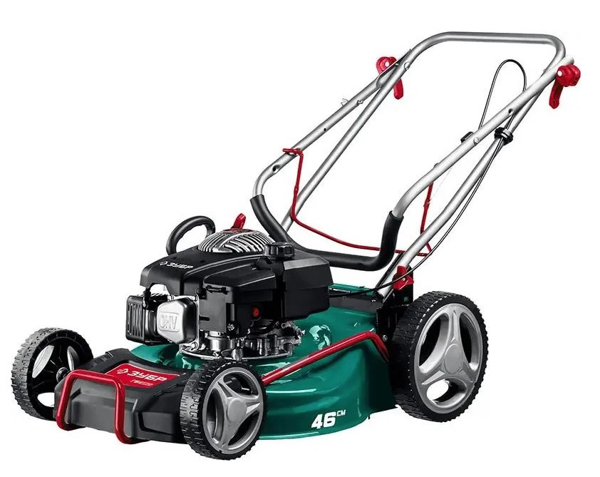 Бензиновая газонокосилка ЗУБР ГБ-460 Бензиновая газонокосилка ЗУБР ГБ-460