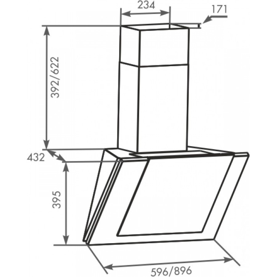 Вытяжка ZorG Technology Titan 750 50 (white)