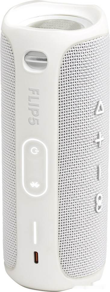 Портативная акустика JBL Flip 5 (белый) Портативная акустика JBL Flip 5 (белый)