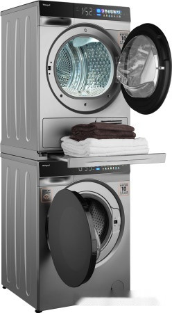 Сушильная машина Weissgauff WD 998 Heat Pump Full Touch Silver Сушильная машина Weissgauff WD 998 Heat Pump Full Touch Silver