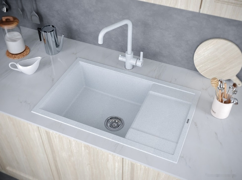 Кухонная мойка Paulmark Verlass PM317850-GR Кухонная мойка Paulmark Verlass PM317850-GR