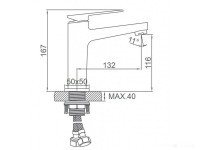 Смеситель Ledeme L1078B