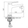 Смеситель Ledeme L1078B Смеситель Ledeme L1078B