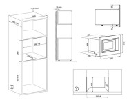 Микроволновая печь Krona Laune 60 WH K
