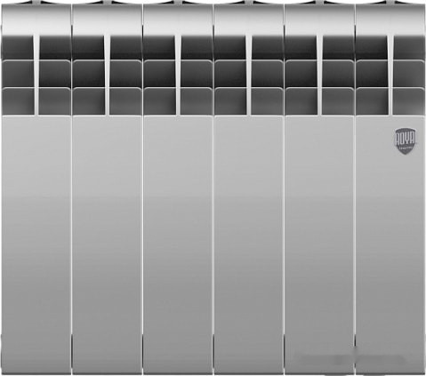 Радиатор Royal Thermo BiLiner 350 Silver Satin (6 секций)