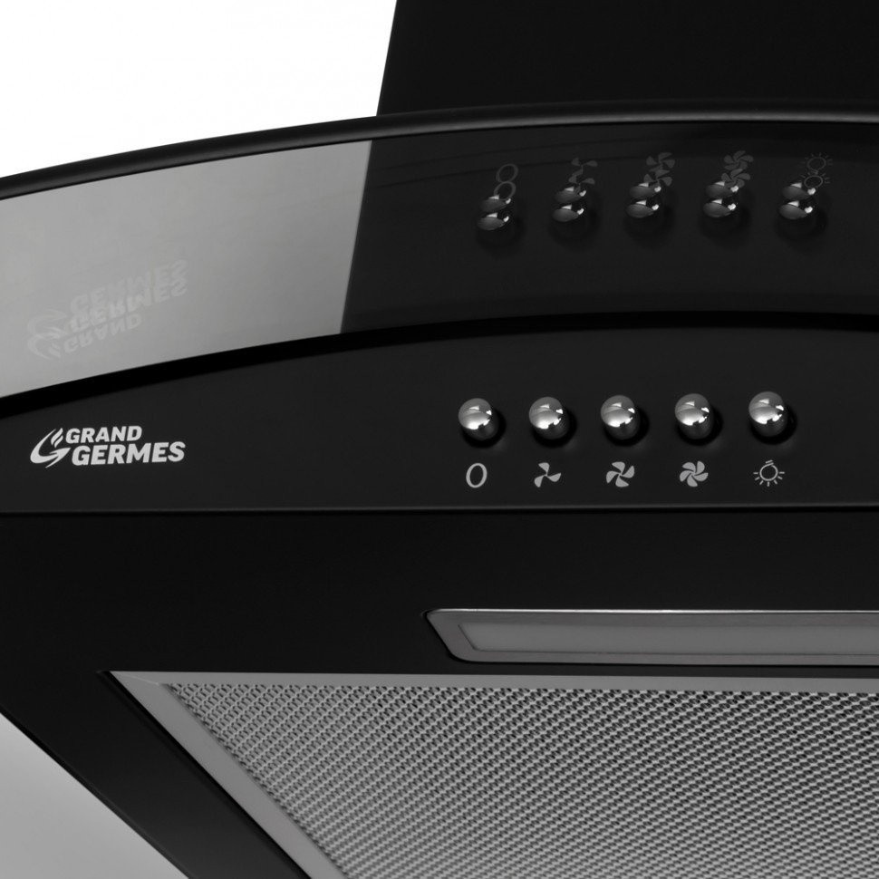 Вытяжка GrandGermes Brela 60 (черный) Вытяжка GrandGermes Brela 60 (черный)