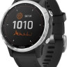 Умные часы Garmin Fenix 6 Solar 42 мм (серебристый/черный)