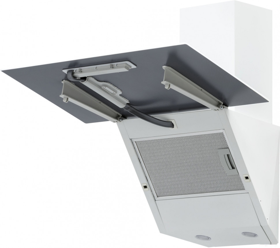 Вытяжка Krona Jina 600 S (белый)