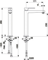 Смеситель Armatura Logon 5132-612-00