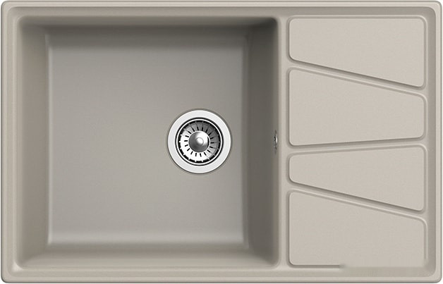 Кухонная мойка GranFest GF-V-780L (топаз)