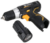 Дрель-шуруповерт Deko GCD12DU3 SET 5 063-4148 (с 2-мя АКБ, кейс, набор оснастки)
