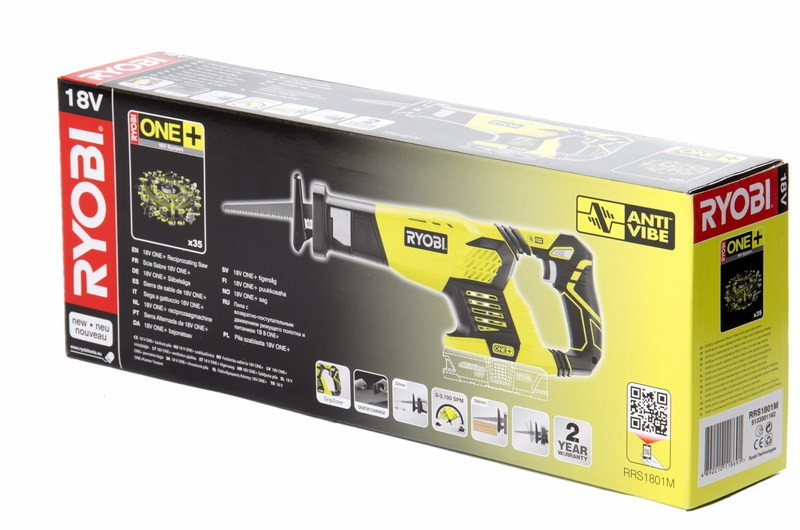 Сабельная пила Ryobi RRS1801M Сабельная пила Ryobi RRS1801M