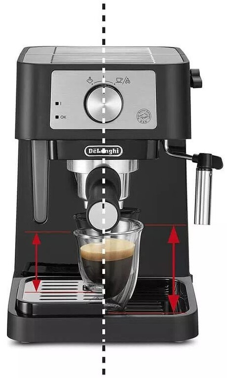 Рожковая помповая кофеварка Delonghi Stilosa EC260.BK