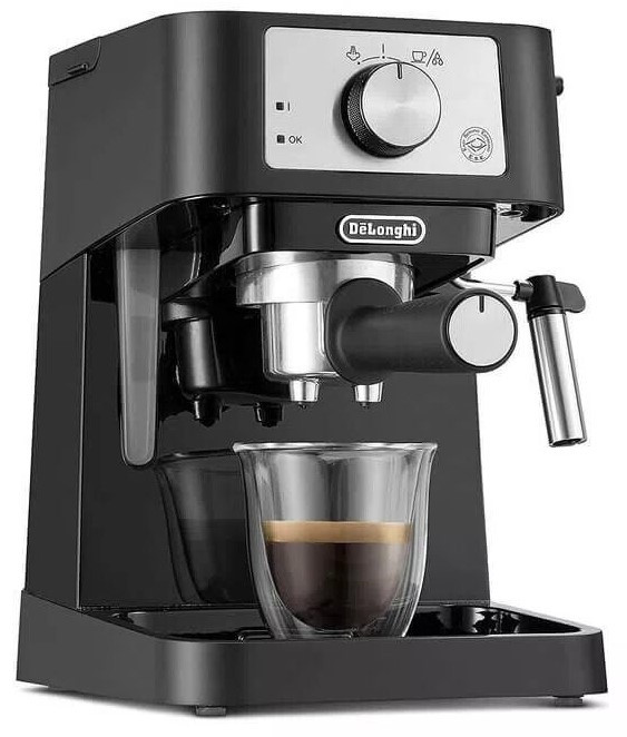 Рожковая помповая кофеварка Delonghi Stilosa EC260.BK
