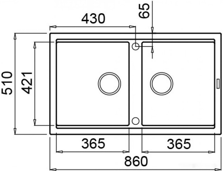 Кухонная мойка Elleci Best 450 K97 Light Grey Кухонная мойка Elleci Best 450 K97 Light Grey